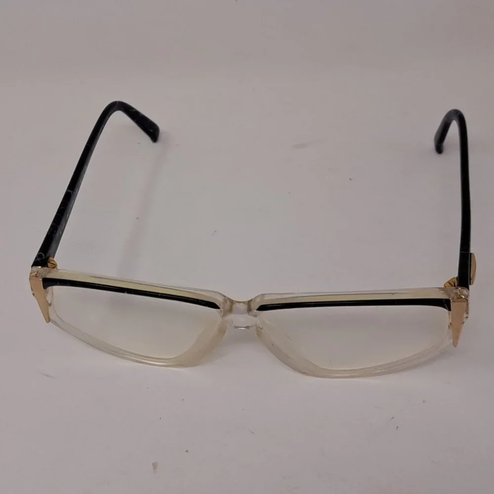 Silhouette Womens Eye Glasses Frames Vintage Black M1330 / 20 C2149  55-10-135